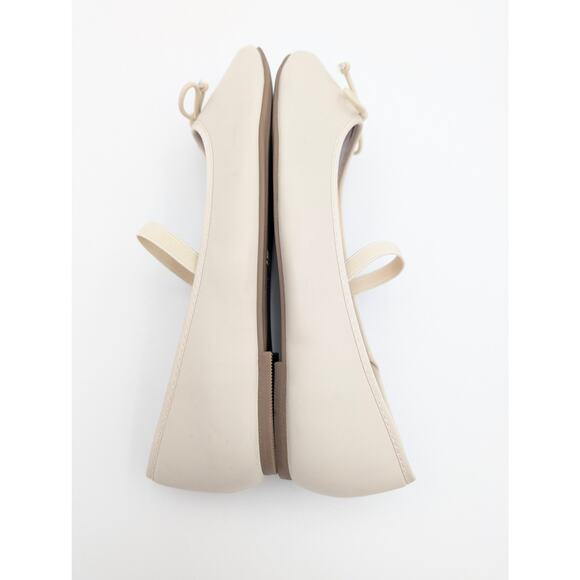 Reaction Kenneth Cole Melrose Ballet Flat Round Toe Women's Ivory Size US8 EU39 - Picture 12 of 12